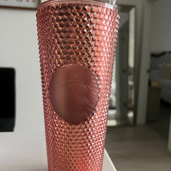 Starbucks OG Rose gold studded tumbler 🌟NO LID🌟 - Picture 1 of 1